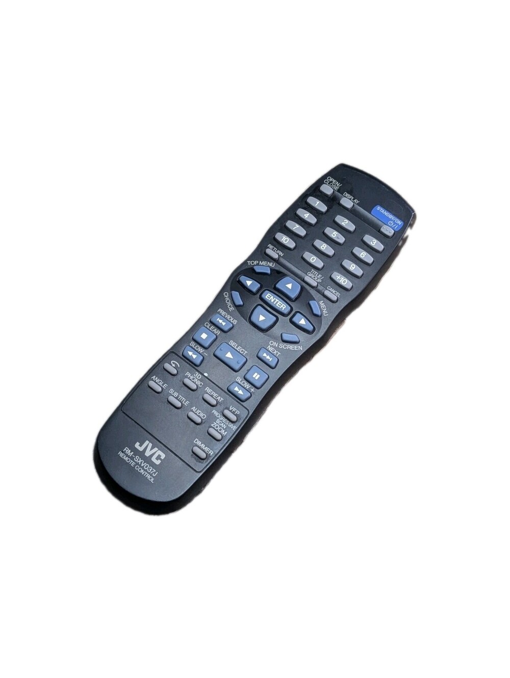 JVC RM-SXV037J DVD Genuine Remote Control OEM Clean Tested